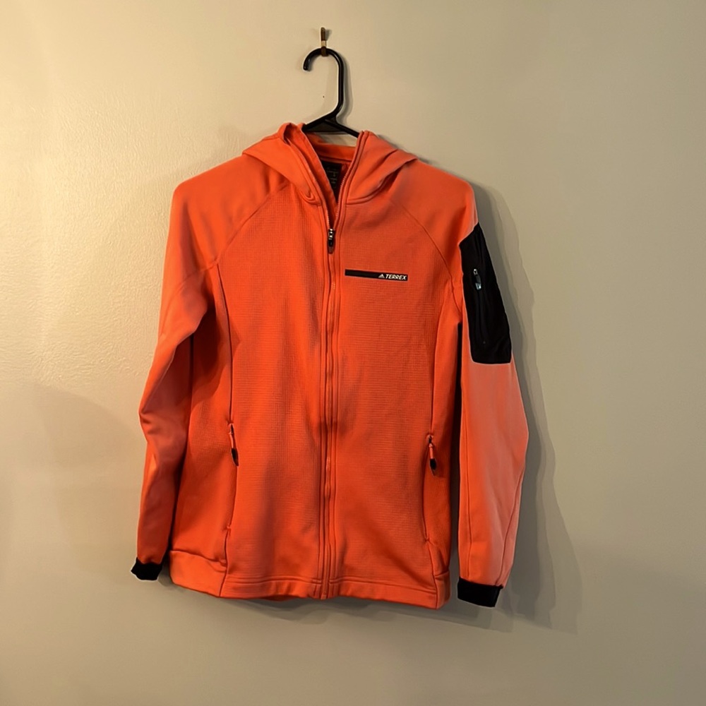 Adidas Terrex Hooded Hiking Fleece Jacket (Size M)